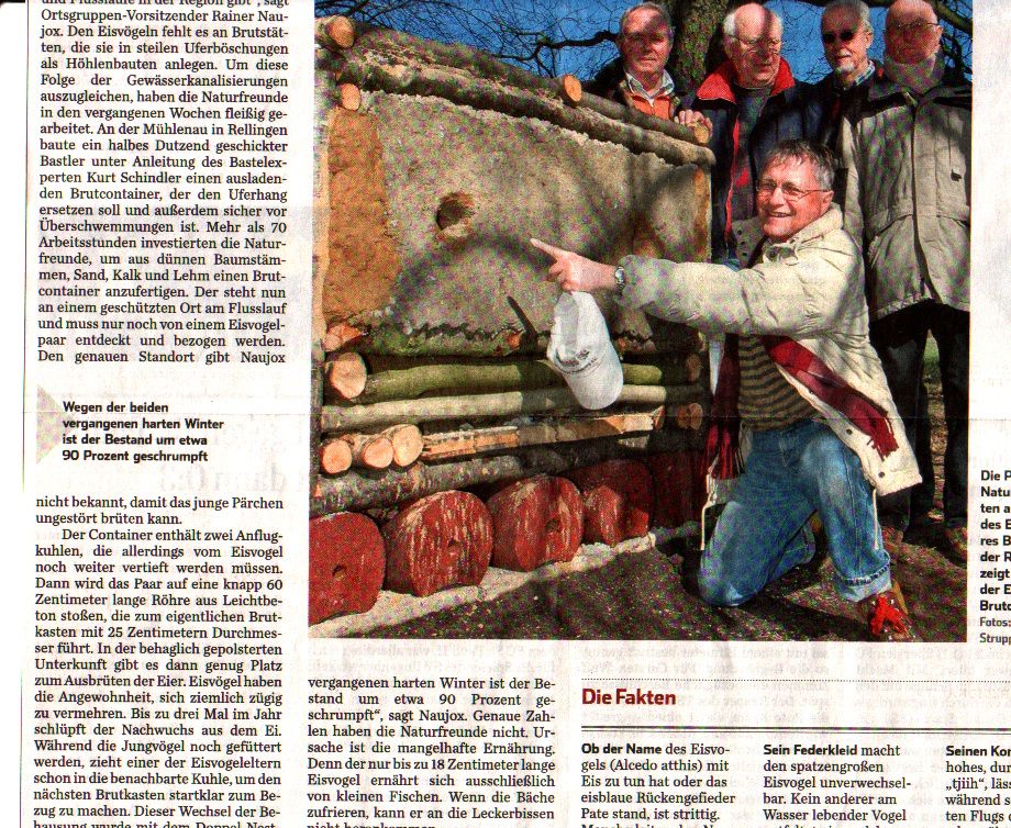 Bericht in Pinneberger Zeitung am 21. März 2011